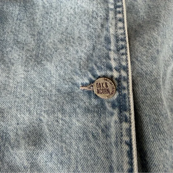 Oak & Acorn Light Blue Denim Women's Blazer - Picture 9 of 14